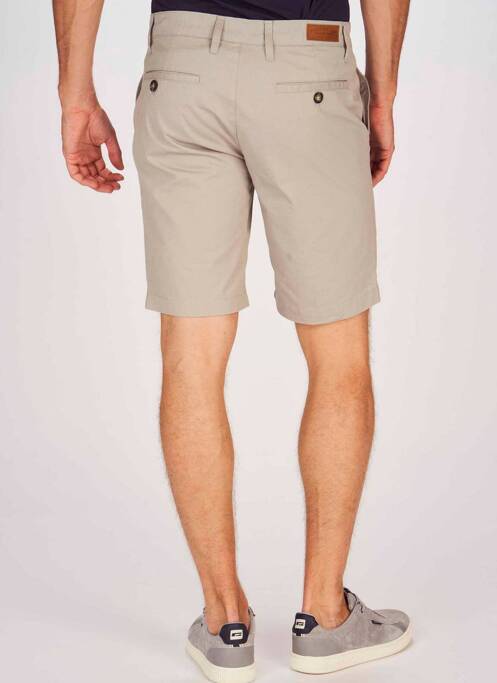 Bermuda gris BRUCE & BUTLER  pour homme