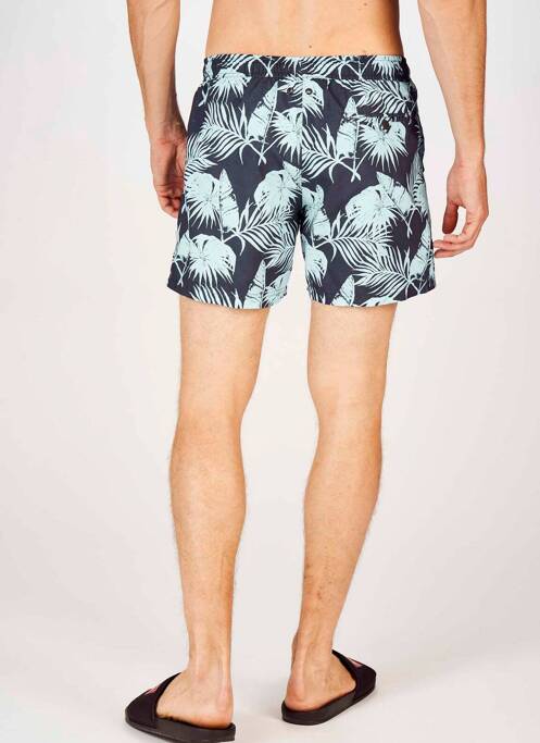 Short de bain bleu BRUCE & BUTLER  pour homme
