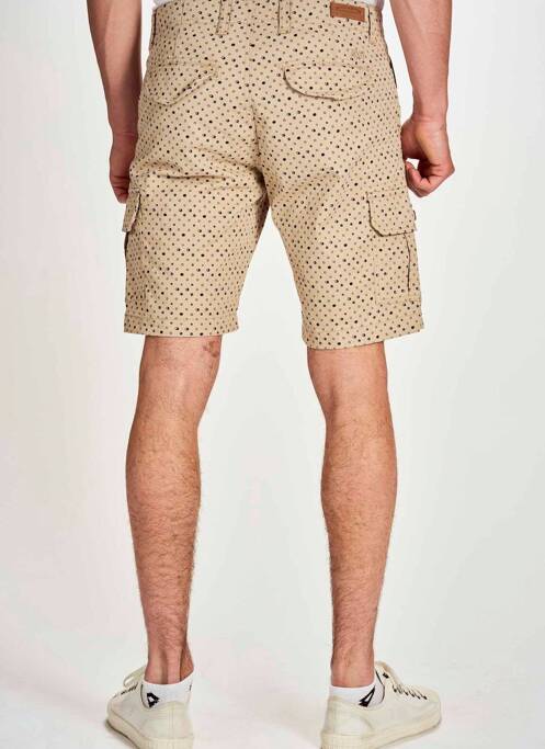 Bermuda beige BRUCE & BUTLER  pour homme