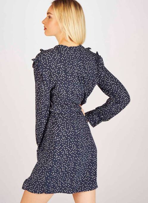 Robe courte bleu CLOUDS OF FASHION pour femme