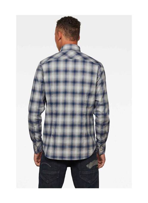 Chemise manches longues bleu G STAR homme