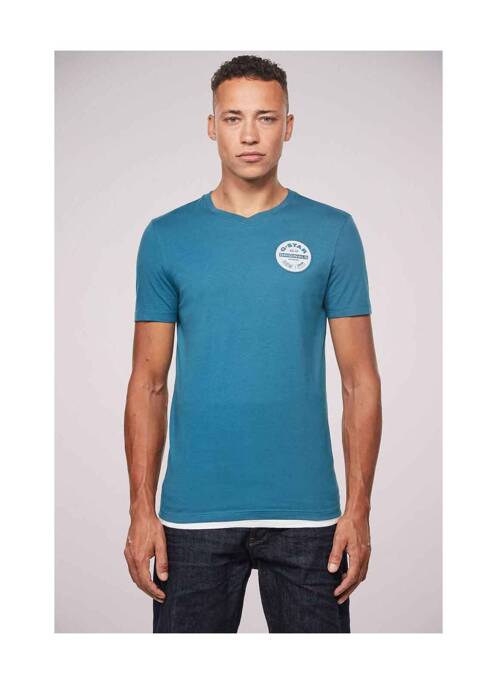 T-shirt bleu G STAR pour homme