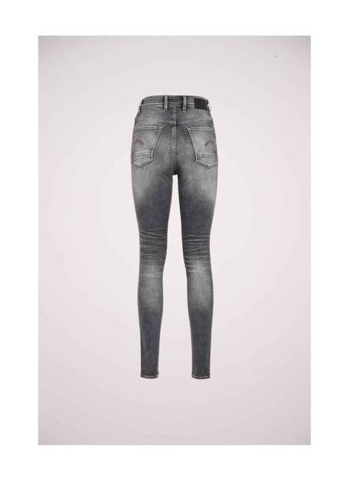 Jeans coupe slim gris G STAR pour femme