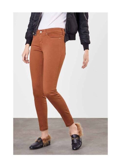 Jeans skinny marron MAC pour femme