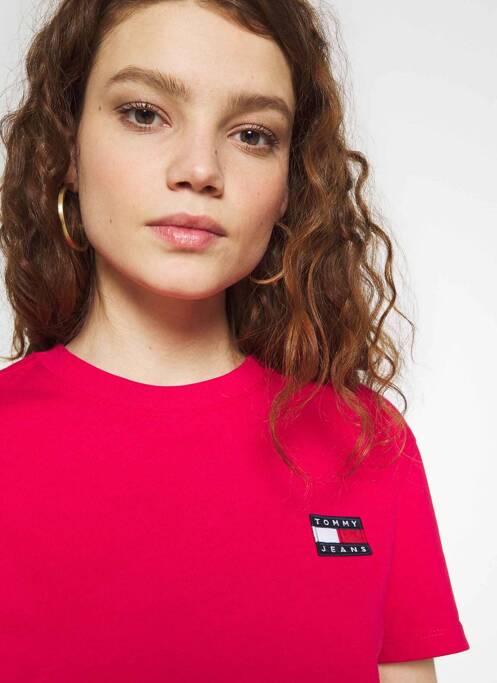 Top rouge TOMMY HILFIGER pour femme