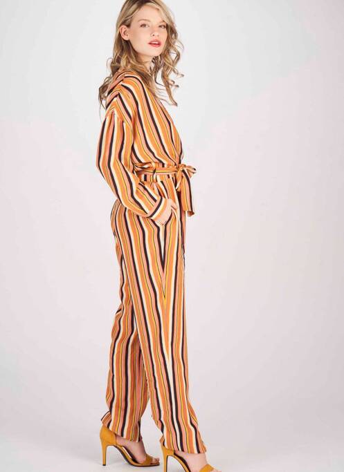 Combi-pantalon orange DEUX. BY ELINE DE MUNCK pour femme