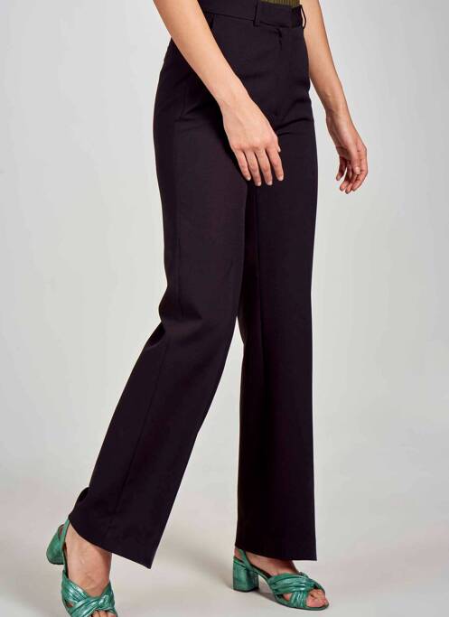 Pantalon chino noir DEUX. BY ELINE DE MUNCK pour femme
