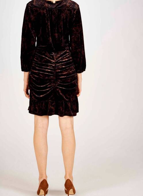 Robe mi-longue noir DEUX. BY ELINE DE MUNCK pour femme