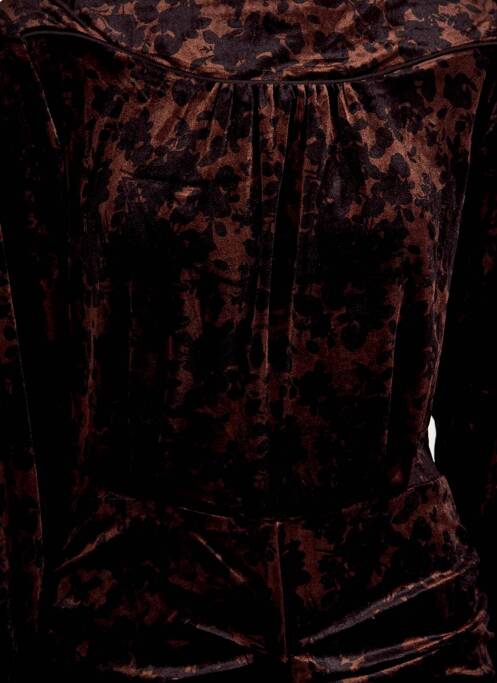 Robe mi-longue noir DEUX. BY ELINE DE MUNCK pour femme