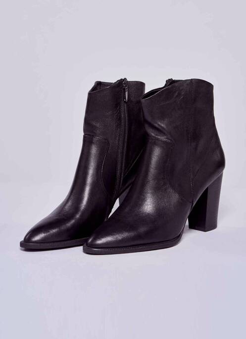 Bottines/Boots noir DEUX. BY ELINE DE MUNCK pour femme