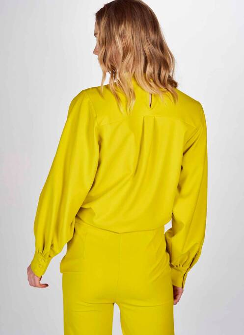 Top jaune DEUX. BY ELINE DE MUNCK pour femme