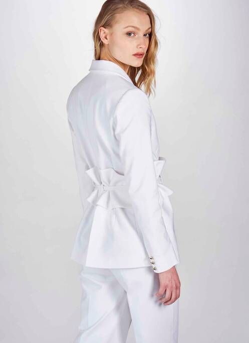 Blazer blanc DEUX. BY ELINE DE MUNCK pour femme