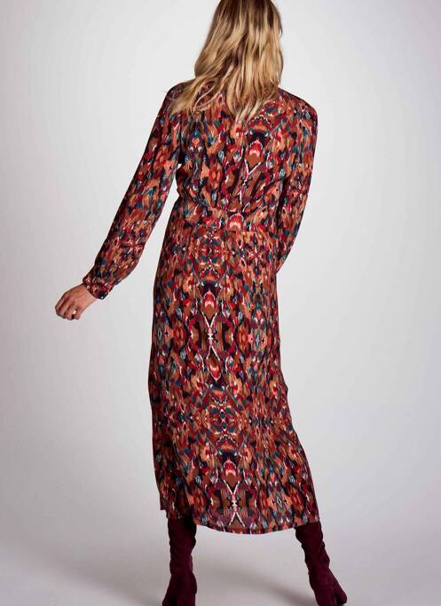 Robe longue rouge DEUX. BY ELINE DE MUNCK femme