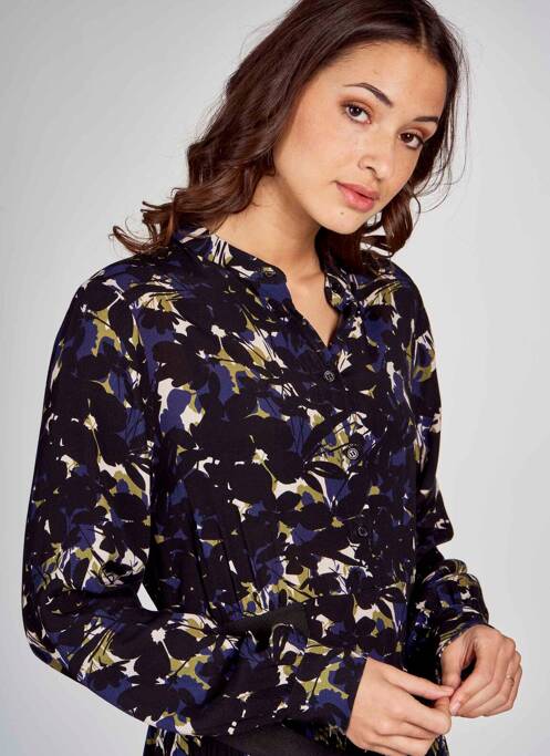 Robe mi-longue noir DEUX. BY ELINE DE MUNCK pour femme