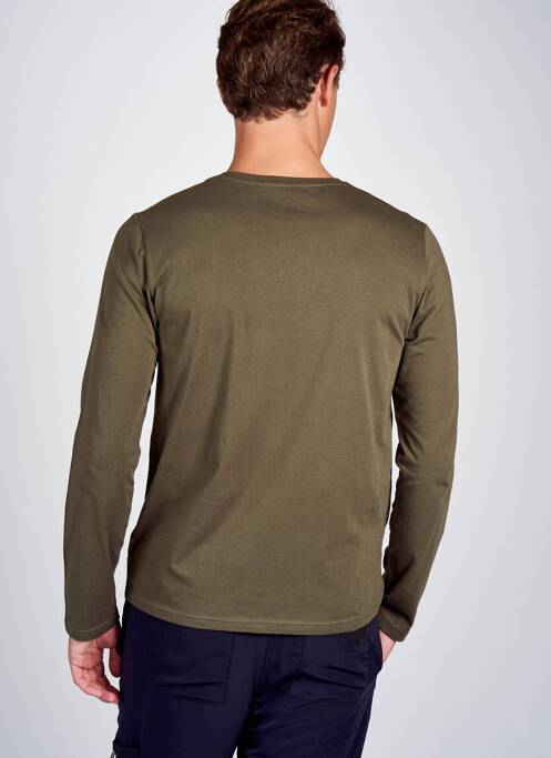 T-shirt vert CEMI pour homme