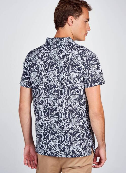 Chemise manches courtes bleu CEMI pour homme