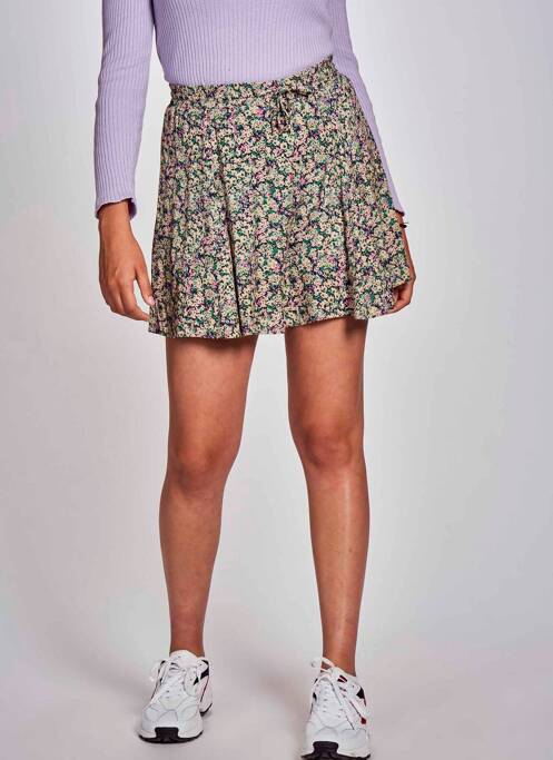 Jupe courte bleu CEMI pour femme