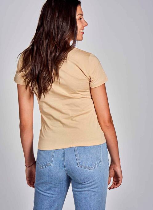 T-shirt beige CEMI pour femme