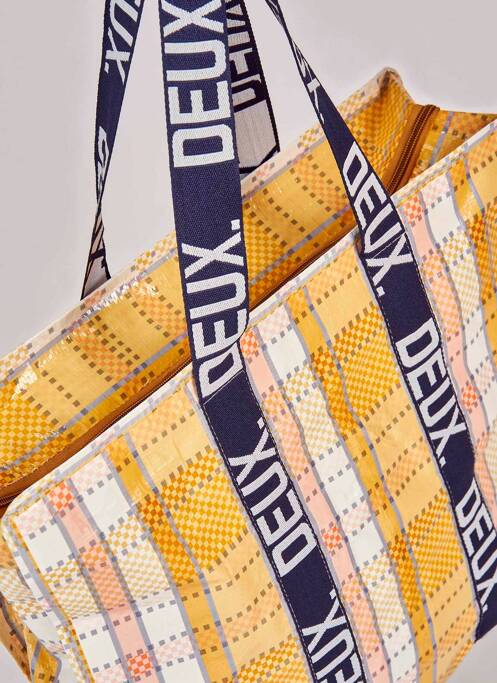 Sac jaune DEUX. BY ELINE DE MUNCK pour femme