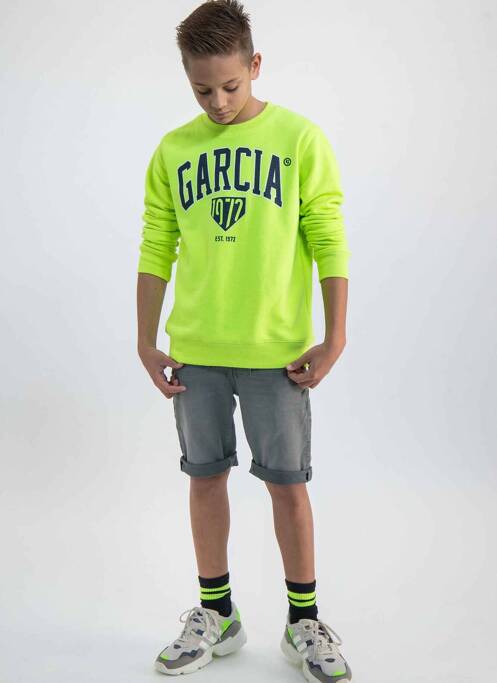 Sweat-shirt vert GARCIA pour garçon