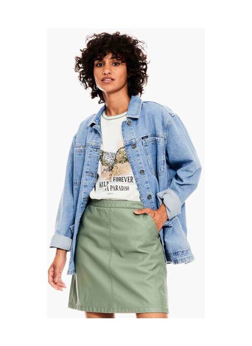 Veste en jean bleu GARCIA pour femme