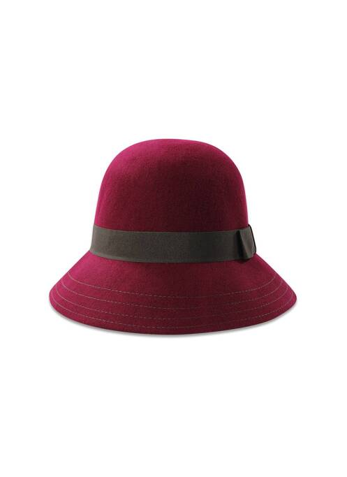 Chapeau rouge ZEB STYLE LAB  pour femme