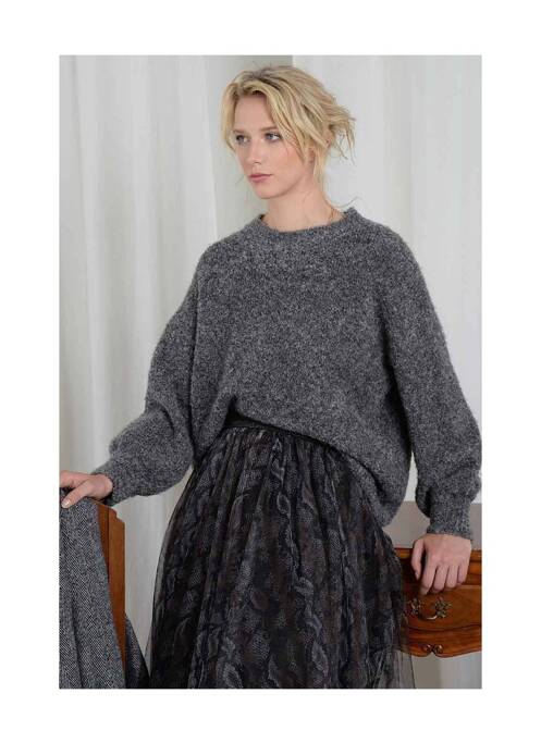 Jupe mi-longue noir MOLLY BRACKEN pour femme