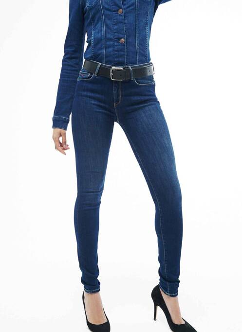 Jeans coupe slim bleu LEE COOPER pour femme