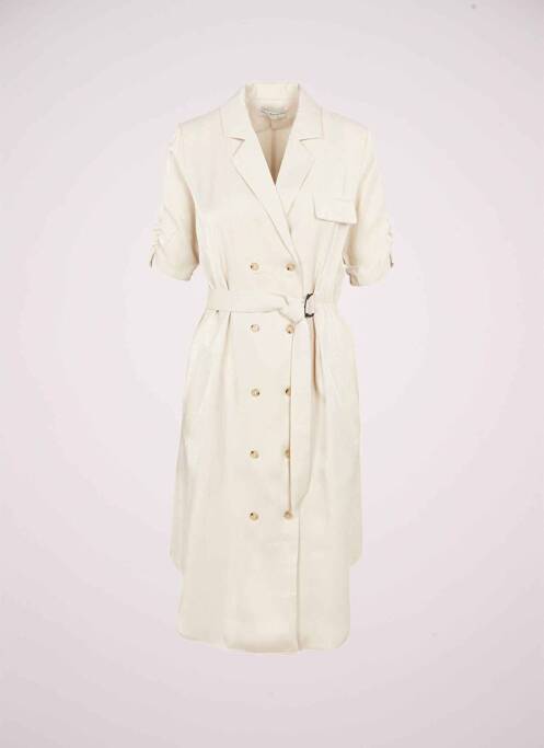Robe mi-longue beige MOLLY BRACKEN pour femme