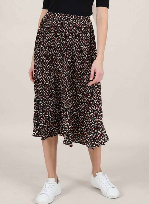 Jupe mi-longue noir MOLLY BRACKEN pour femme