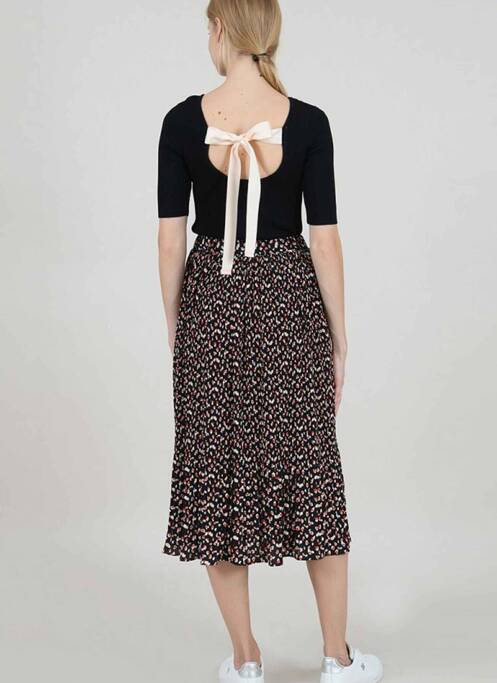 Jupe mi-longue noir MOLLY BRACKEN pour femme