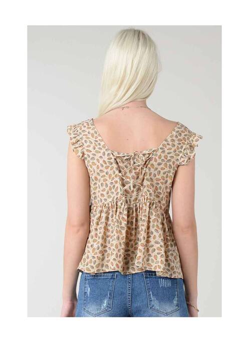 Top beige MOLLY BRACKEN pour femme