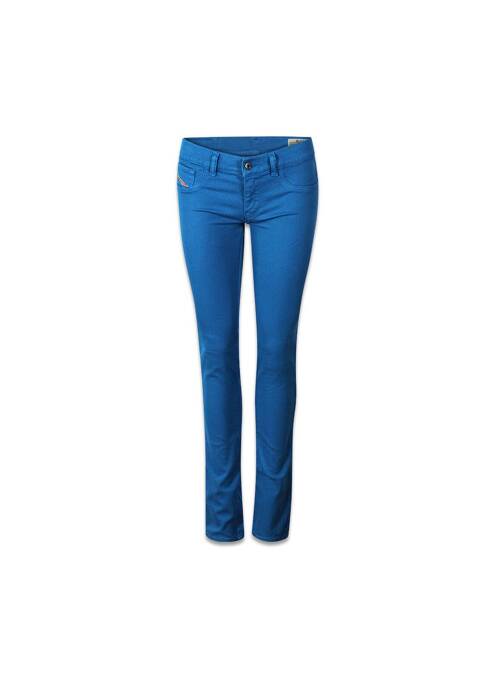 Jeans coupe slim bleu DIESEL pour femme
