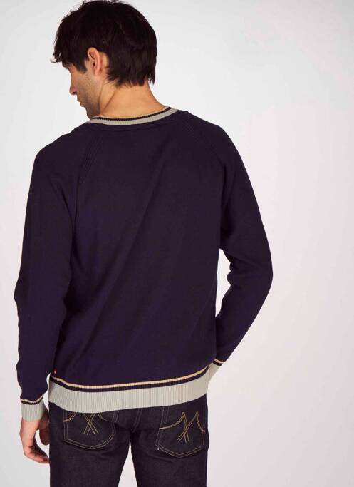 Pull bleu LE FABULEUX MARCEL DE BRUXELLES pour homme