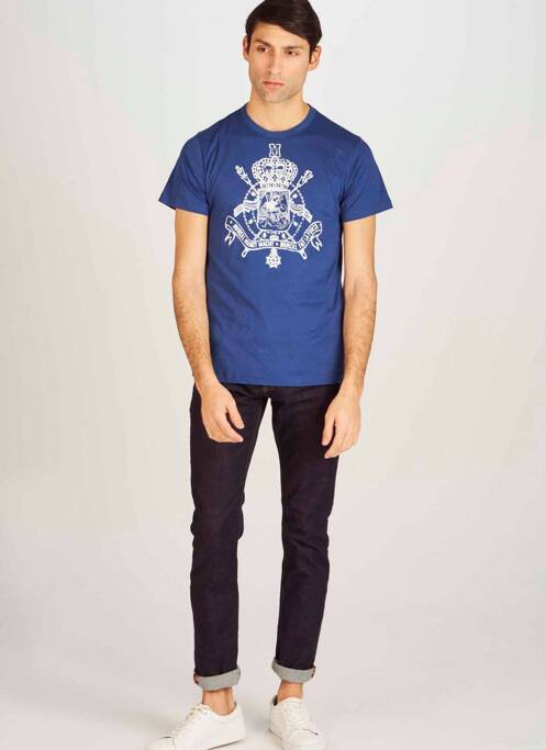 T-shirt bleu LE FABULEUX MARCEL DE BRUXELLES pour homme