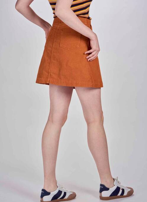 Jupe courte marron LE FABULEUX MARCEL DE BRUXELLES pour femme