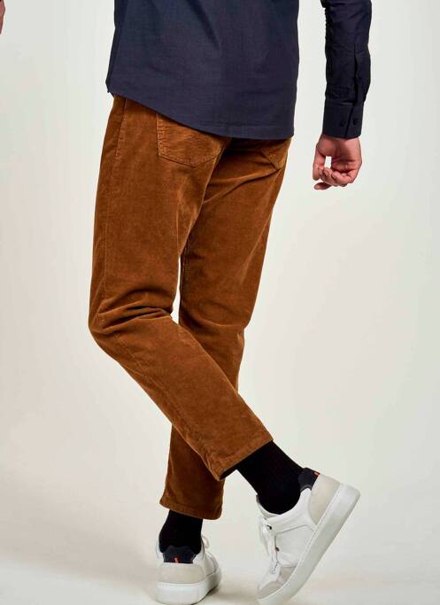 Pantalon slim marron LE FABULEUX MARCEL DE BRUXELLES pour homme