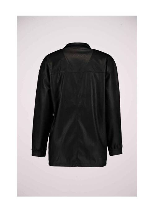 Veste simili cuir noir HAILYS pour femme