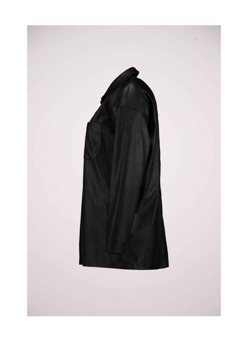 Veste simili cuir noir HAILYS pour femme