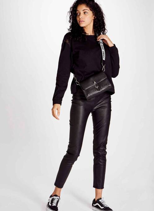 Jeans coupe slim noir HAILYS pour femme