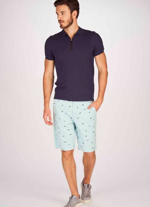 Bermuda bleu PETROL INDUSTRIES pour homme