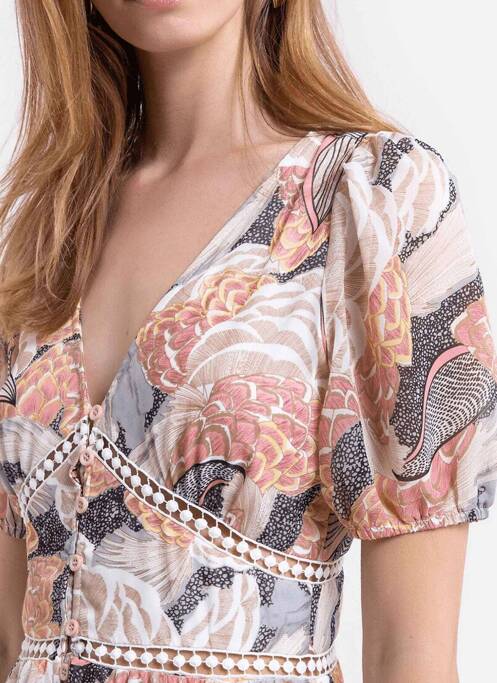 Robe courte rose MOLLY BRACKEN pour femme