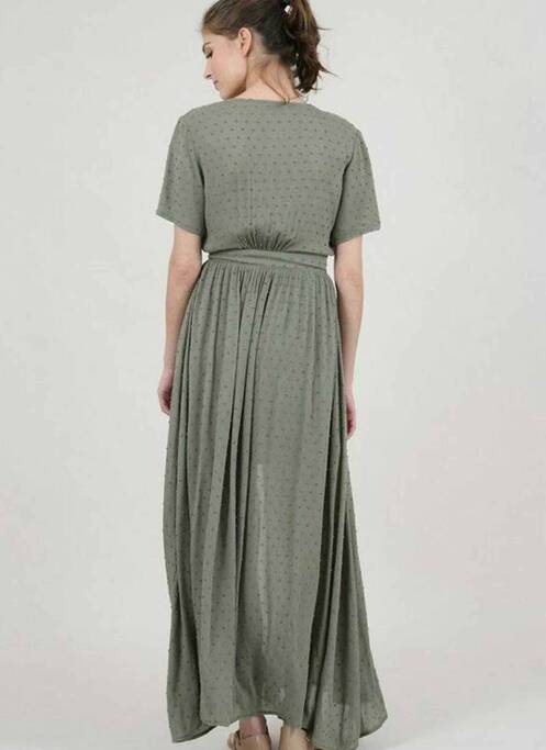 Robe longue vert MOLLY BRACKEN pour femme