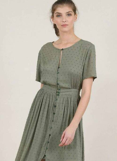 Robe longue vert MOLLY BRACKEN pour femme