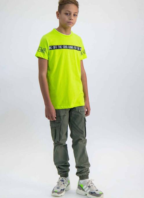 T-shirt vert GARCIA pour garçon