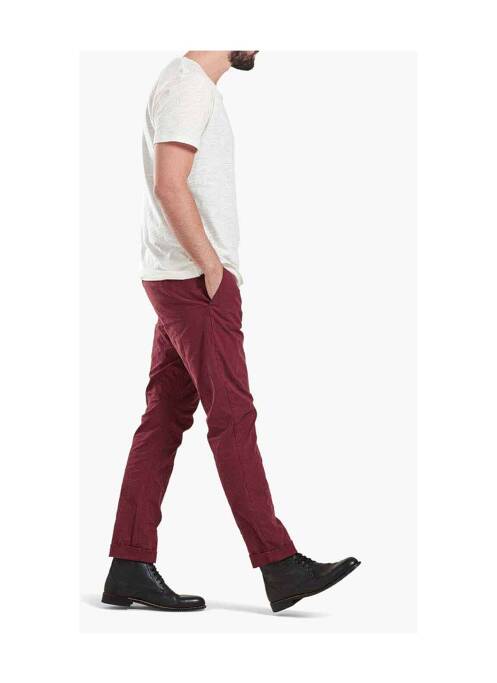 Pantalon chino rouge ONLY&SONS pour homme