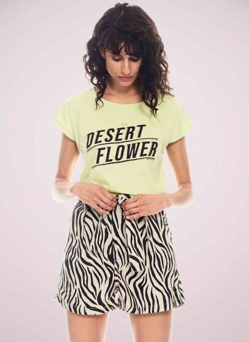 T-shirt vert GARCIA pour femme