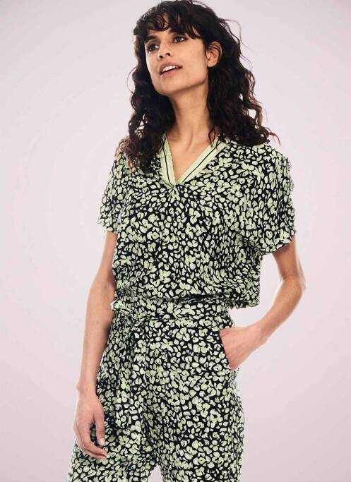 T-shirt noir GARCIA pour femme