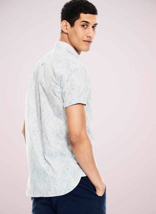 Chemise manches courtes bleu GARCIA pour homme