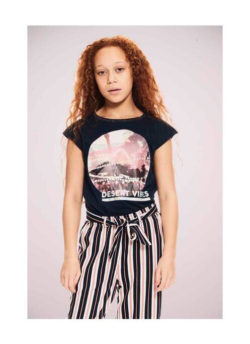 T-shirt bleu GARCIA pour fille